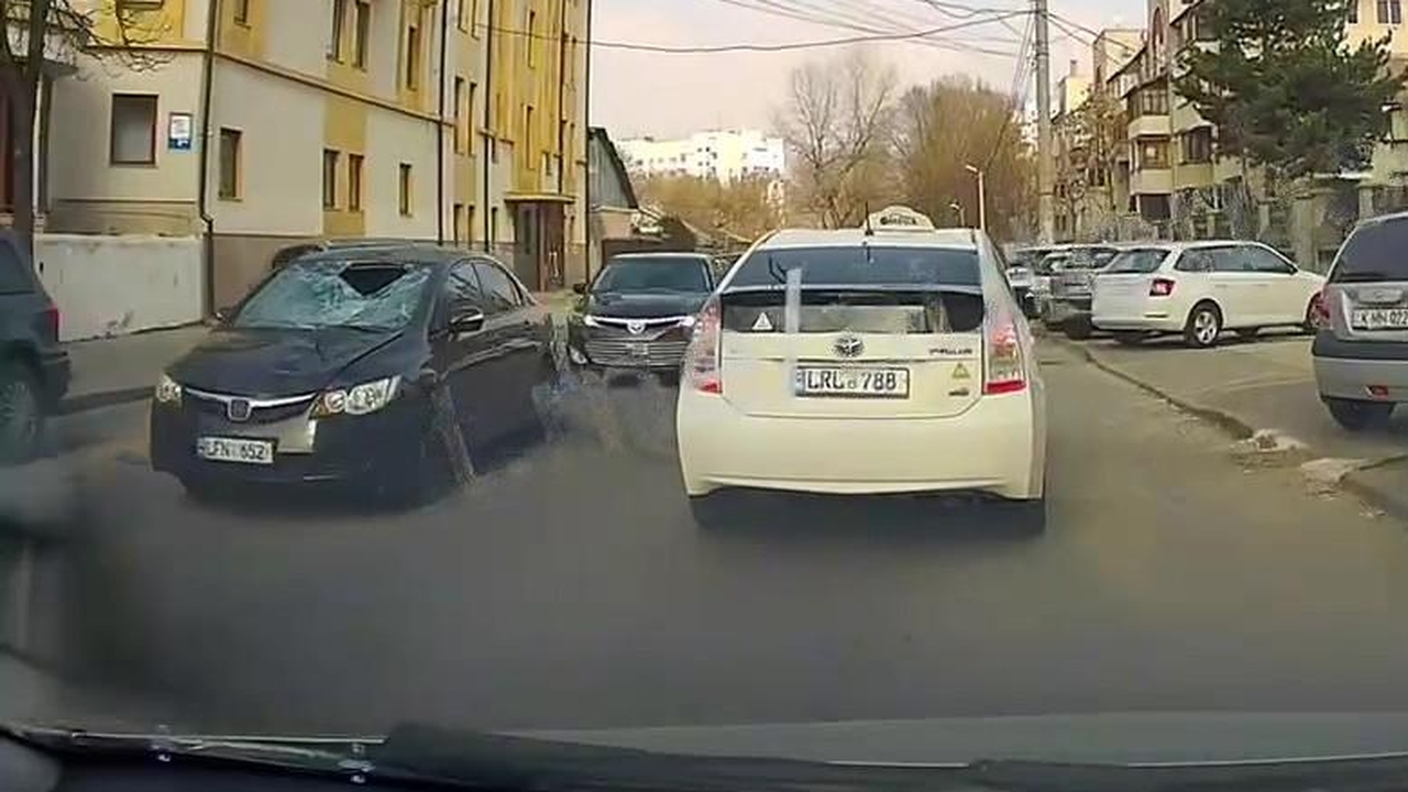 Urmările accidentului cu pieton din Chișinău