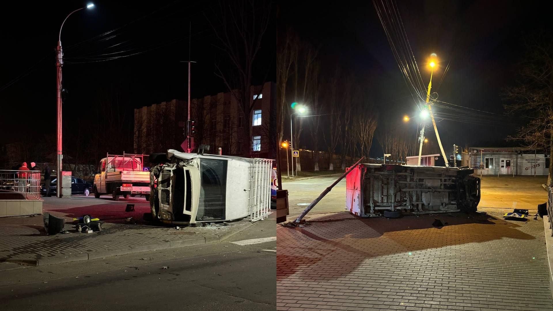 Urmările accidentului din cartierul Telecentru // FOTO: t.me/vtememd