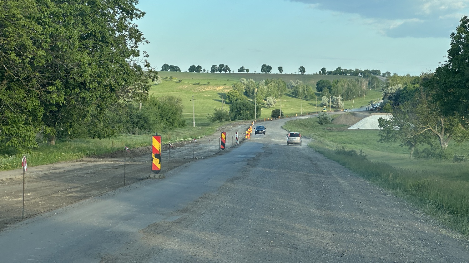 Reparația traseului Soroca-Unguri