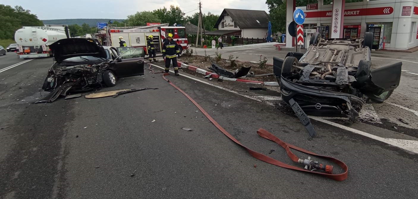 Accident lângă Ivancea