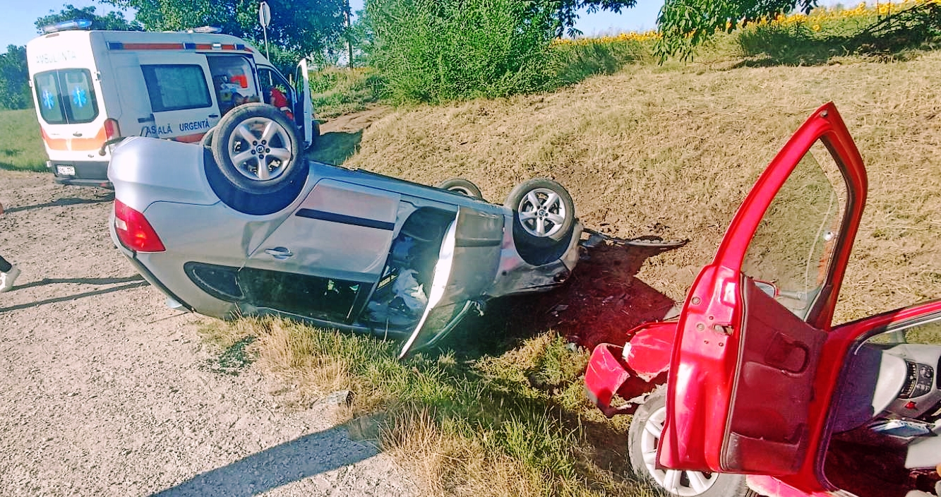 Accident lângă Ratuș