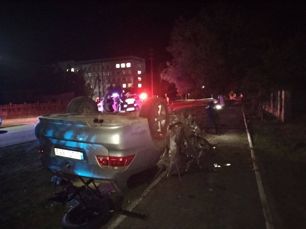 Accident nocturn grav în Dondușeni