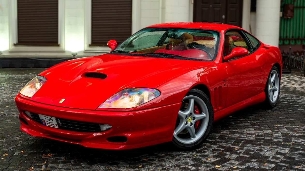 (galerie foto) Admiră unicul Ferrari 550 Maranello din Moldova