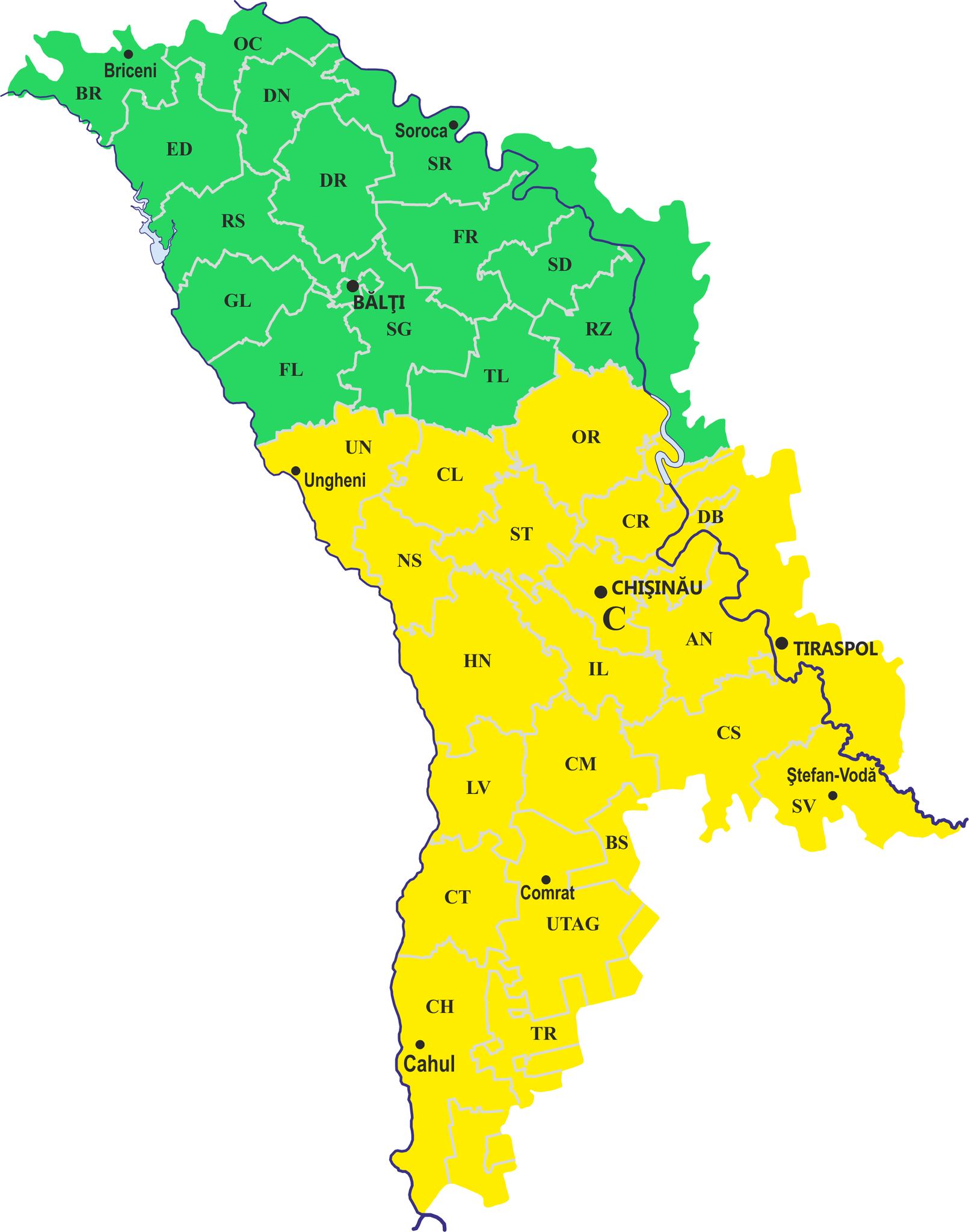 Serviciul Hidrometeorologic de Stat a emis o altă avertizare meteo Cod Galben de vreme rea, însă în paralel vine alta de ordin hidrologic.