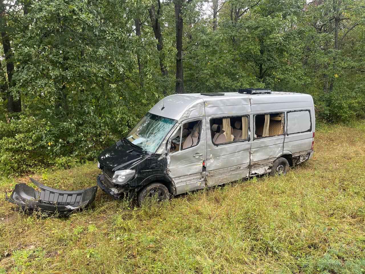 Accident lângă Căpriana // FOTO: IP Strășeni