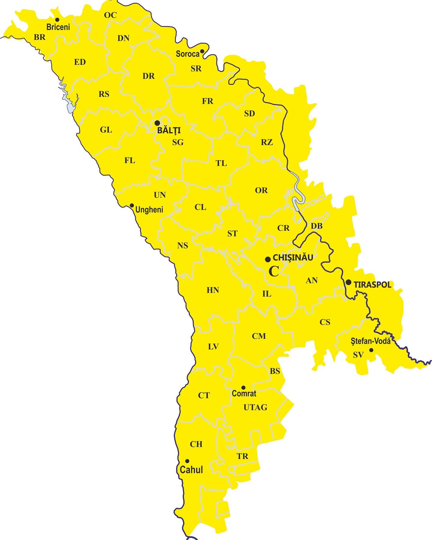 Serviciul Hidrometeorologic de Stat din Republica Moldova a emis o alertă Cod Galben de ceață, valabilă în toată țara.