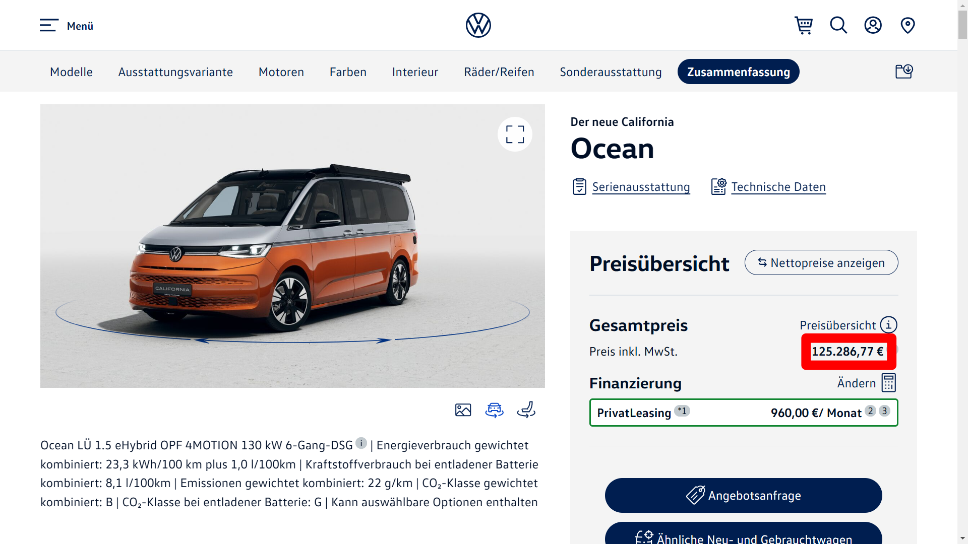 Gama actuală de modele a companiei VW este completată cu un al treilea autovehicul al cărui preț poate depăși ușor suma de 100.000 de euro!