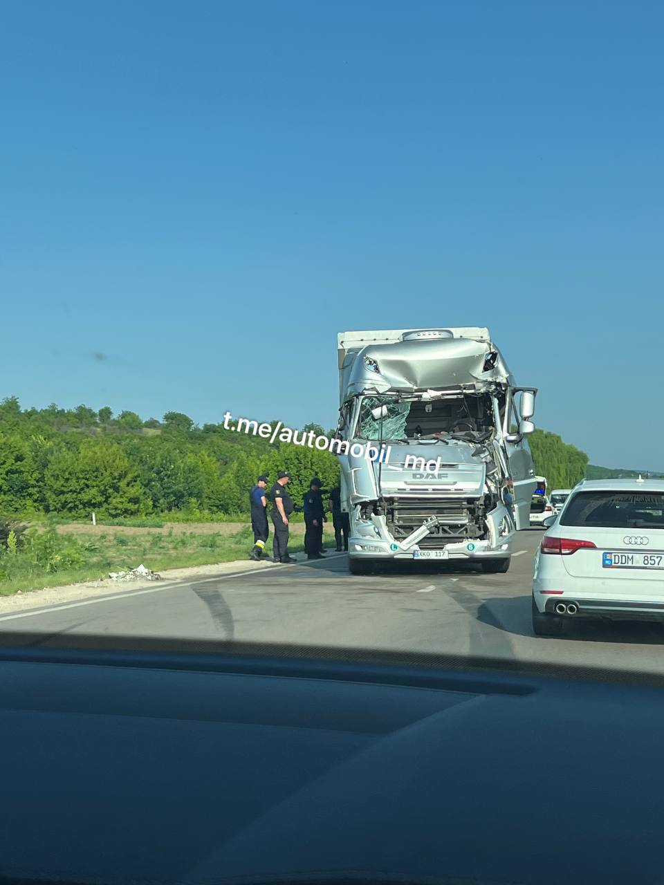 Un grav accident rutier s-a produs în această dimineață devreme pe traseul R1, în apropierea localității Pănășești din raionul Strășeni.