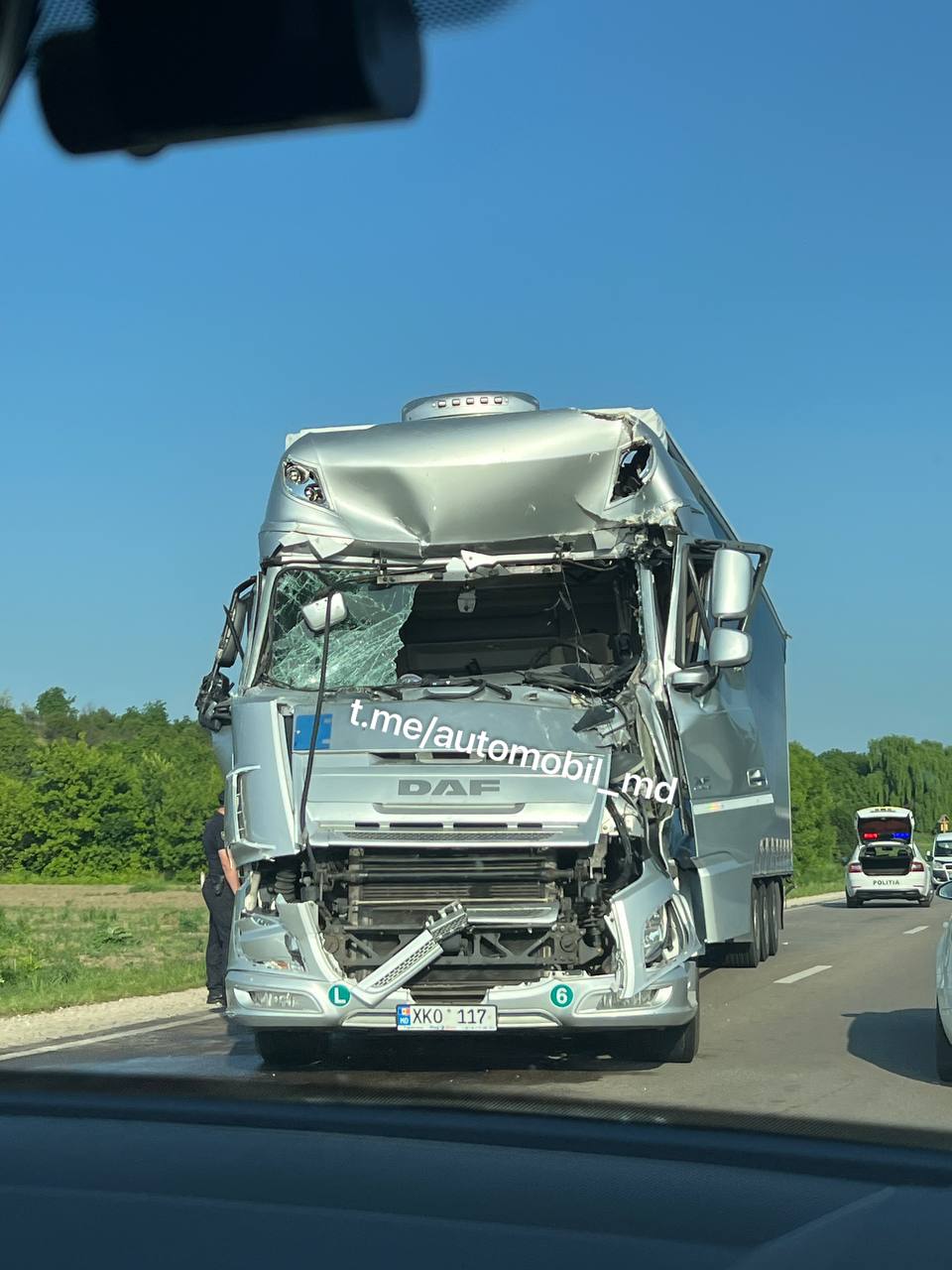 Un grav accident rutier s-a produs în această dimineață devreme pe traseul R1, în apropierea localității Pănășești din raionul Strășeni.