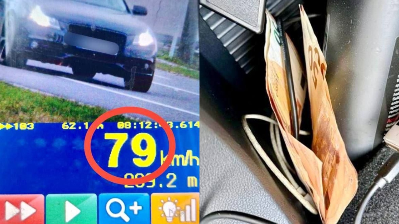 Decizia ciudată a unui tânăr prins cu 79 km/h prin localitate - 200 de euro mită
