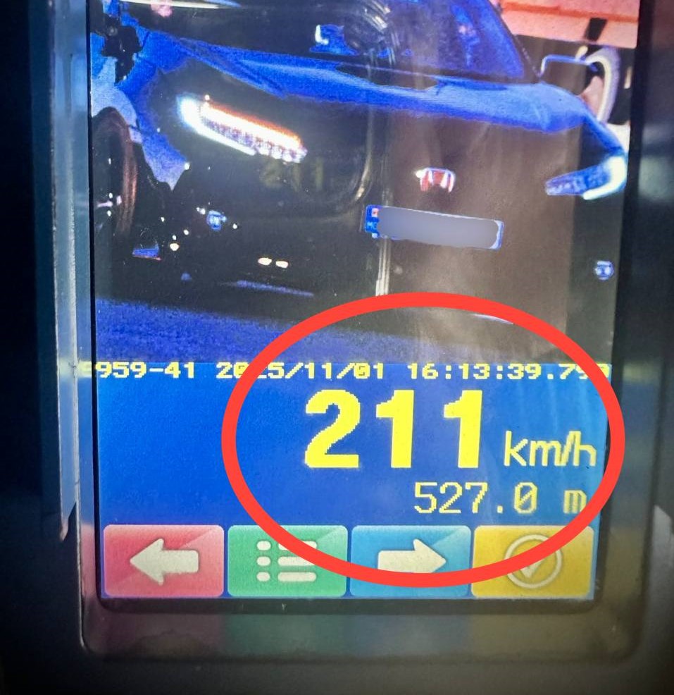 Poliția anunță despre un record periculos în traficul național - 211 km/h