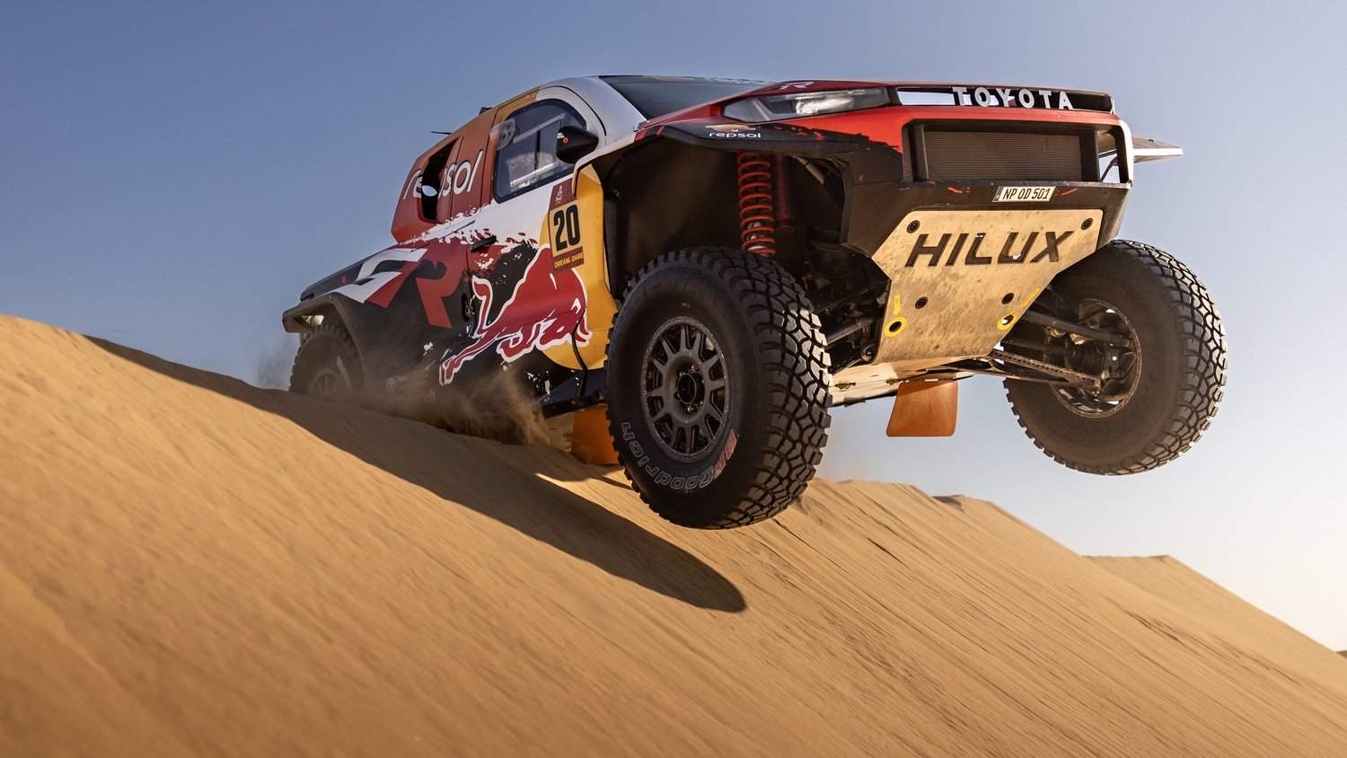 (video) Noul Toyota Hilux pentru Dakar este gata de luptă