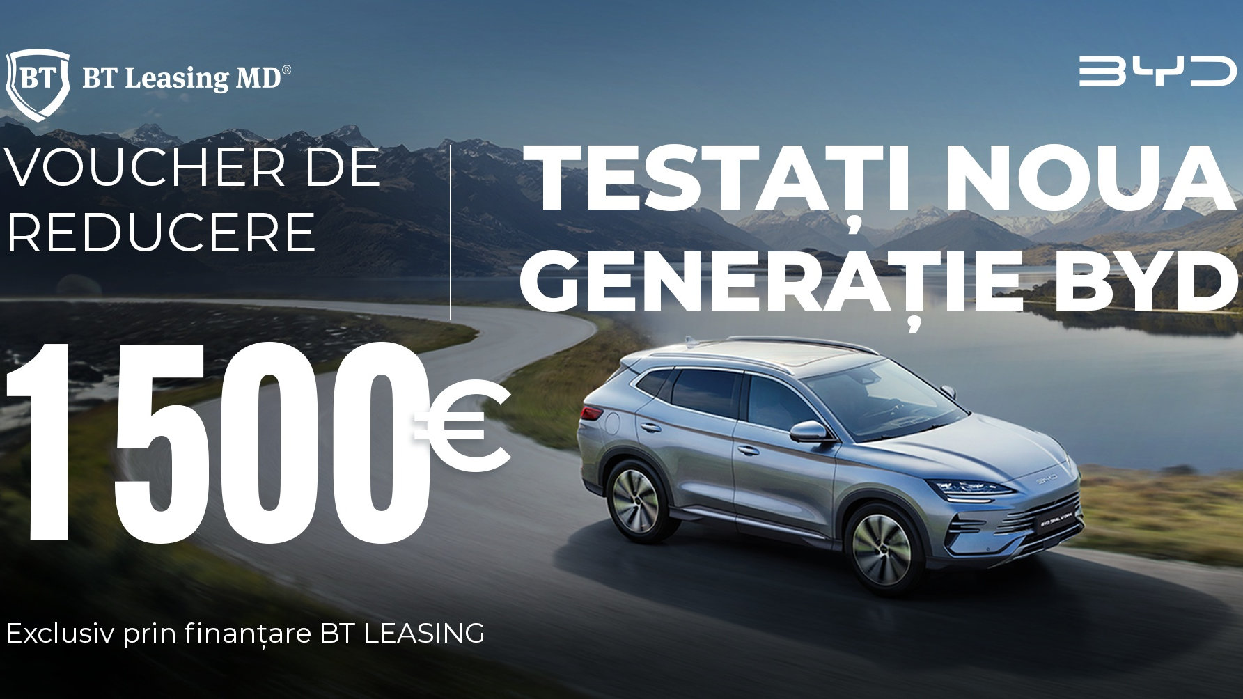Lansare parteneriat BT Leasing & BYD Moldova și invitație la test drive
